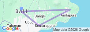 Tour route map