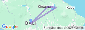 Tour route map