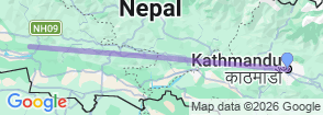 Tour route map