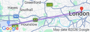 Tour route map