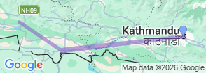 Tour route map