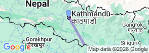 Tour route map