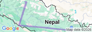 Tour route map