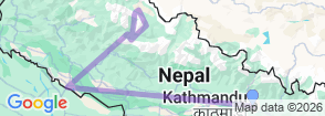 Tour route map