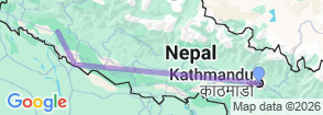 Tour route map