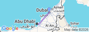 Tour route map