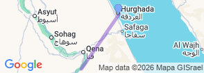 Tour route map