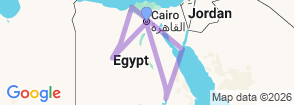 Tour route map
