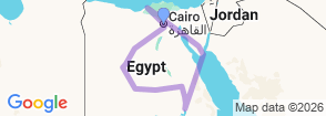 Tour route map