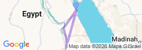 Tour route map
