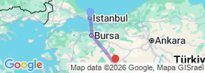 Tour route map