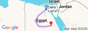 Tour route map