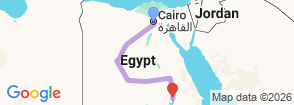 Tour route map