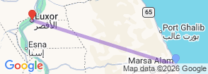 Tour route map