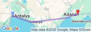 Tour route map
