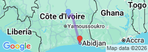 Tour route map