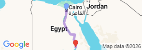 Tour route map