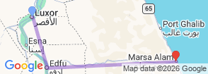 Tour route map