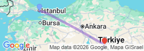 Tour route map