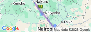 Tour route map
