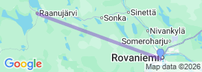 Tour route map