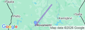 Tour route map