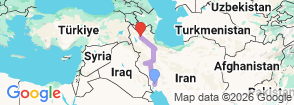 Tour route map