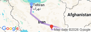 Tour route map