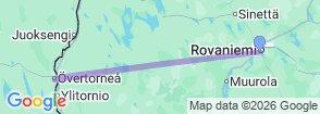 Tour route map