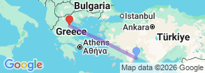 Tour route map