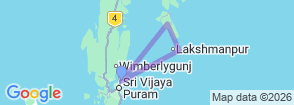 Tour route map