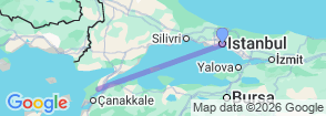 Tour route map
