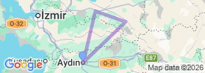Tour route map