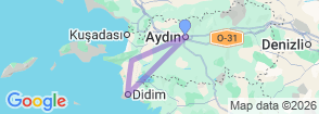 Tour route map