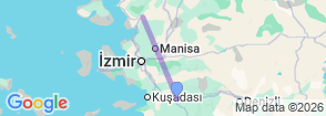Tour route map