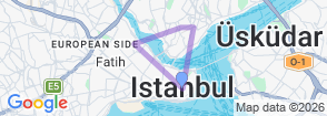 Tour route map