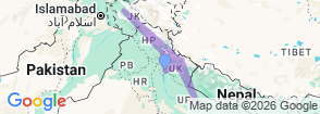Tour route map