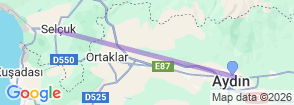Tour route map