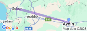 Tour route map