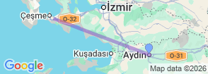 Tour route map