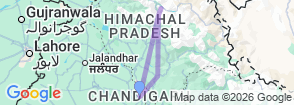 Tour route map