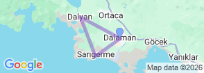 Tour route map