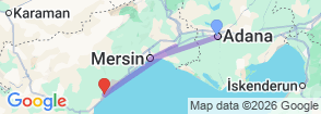 Tour route map