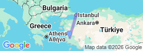 Tour route map