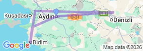 Tour route map