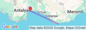 Tour route map
