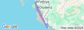 Tour route map