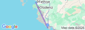 Tour route map