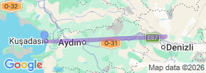Tour route map