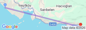 Tour route map